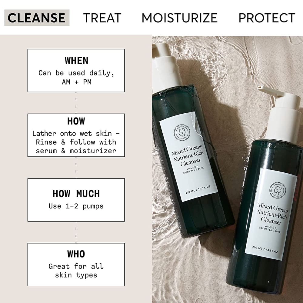 Green Nutrient-rich Cleanser ,Gentle Cleansing- Gzperfectlink Green Nutrient-rich Cleanser ,Gentle Cleansing- Gzperfectlink