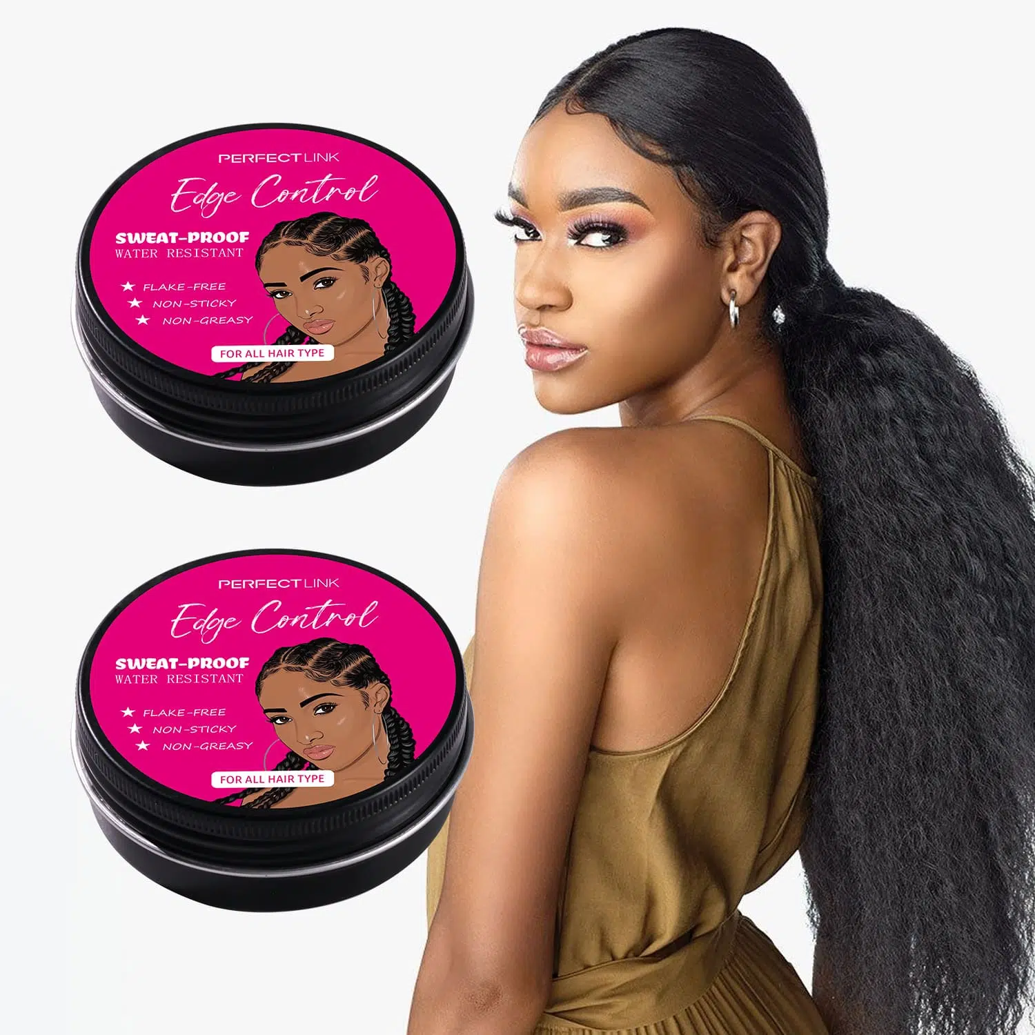 Edge Control For Black,Non-Sticky | Wholesale&Private Labeling Edge Control For Black,Non-Sticky | Wholesale&Private Labeling
