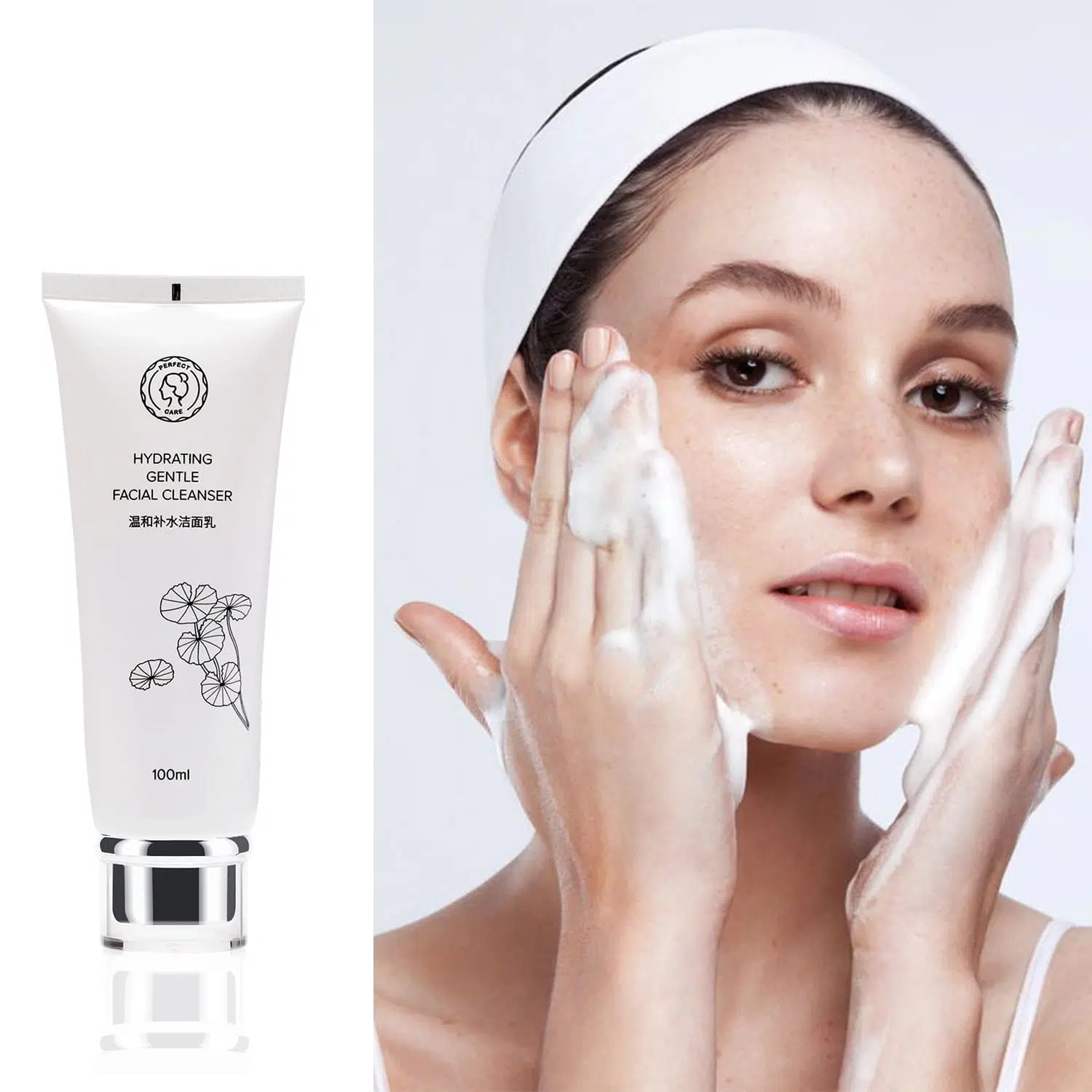Hydrating Gentle Facial Cleanser,Gentle Cleansing| Facial Care Hydrating Gentle Facial Cleanser,Gentle Cleansing| Facial Care