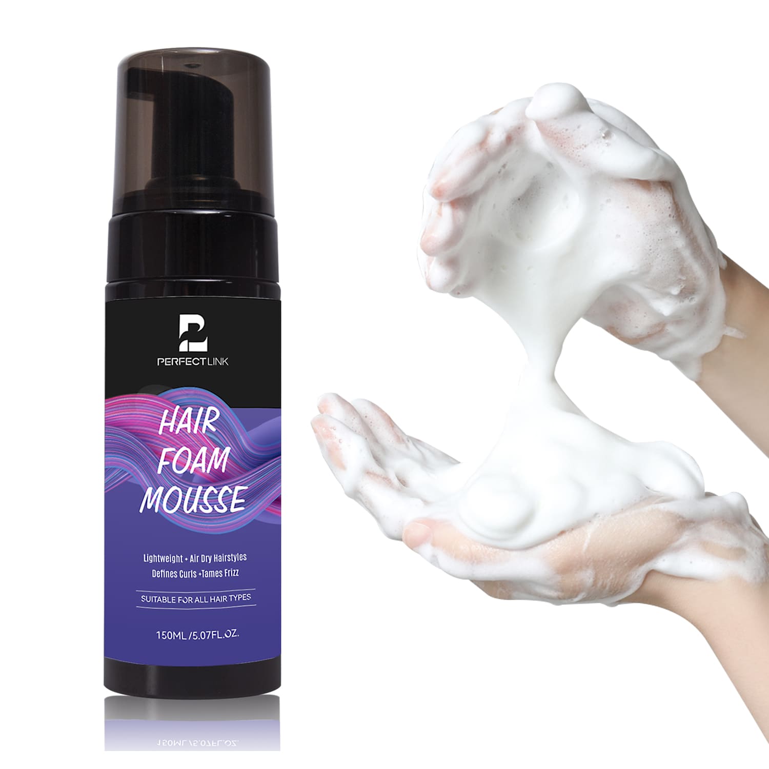 Mousse Hair Foam Private Labeling-Gzperfectlink Mousse Hair Foam Private Labeling-Gzperfectlink