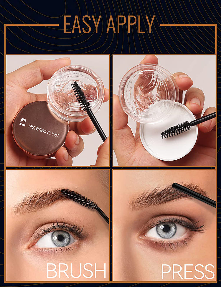 Brow Styling Wax,Natural Finish For Brow- Gzperfectlink Brow Styling Wax,Natural Finish For Brow- Gzperfectlink