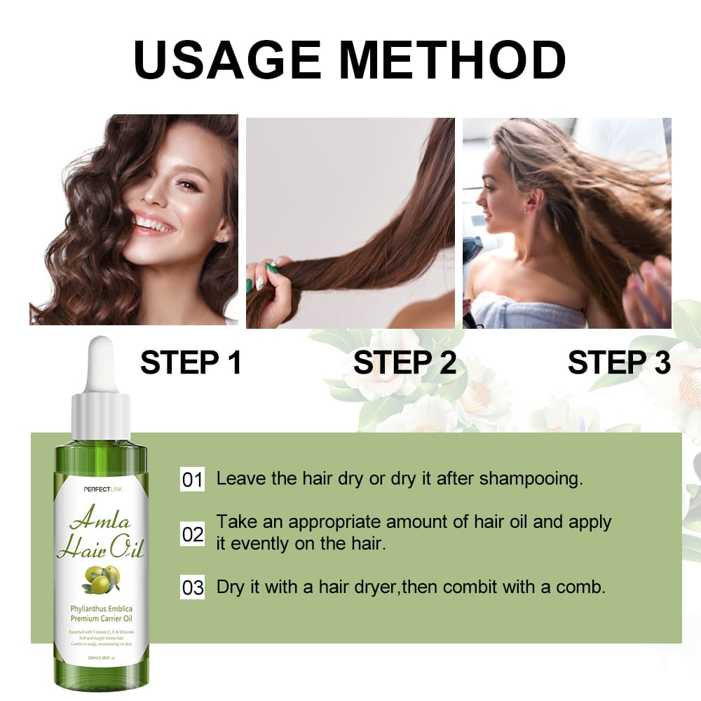 Amla Hair Oil For Hair Care,Prevents Hair Loss-Gzperfectlink Amla Hair Oil For Hair Care,Prevents Hair Loss-Gzperfectlink
