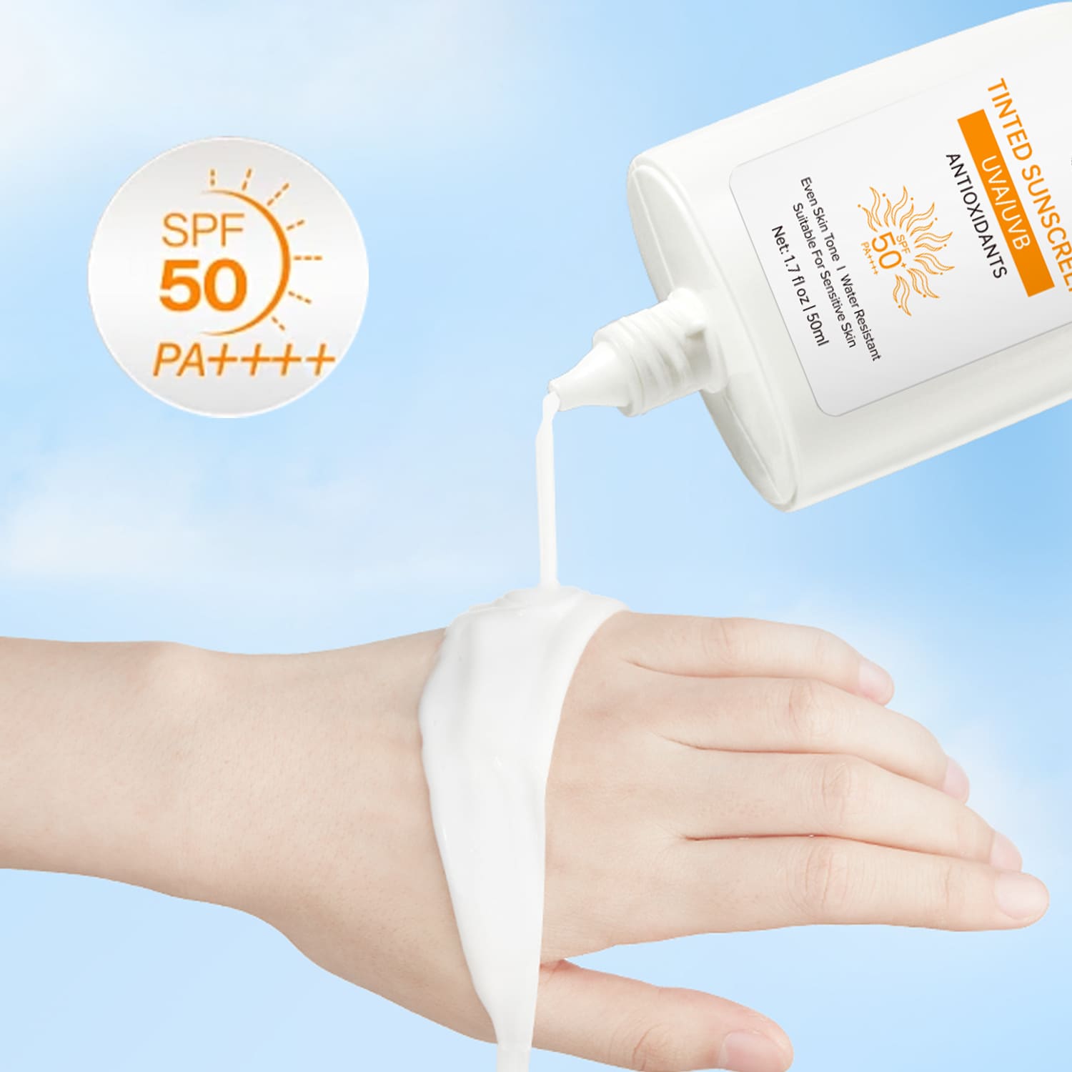 Tinted Sunscreens Against Both UVA and UVB Rays Tinted Sunscreens Against Both UVA and UVB Rays