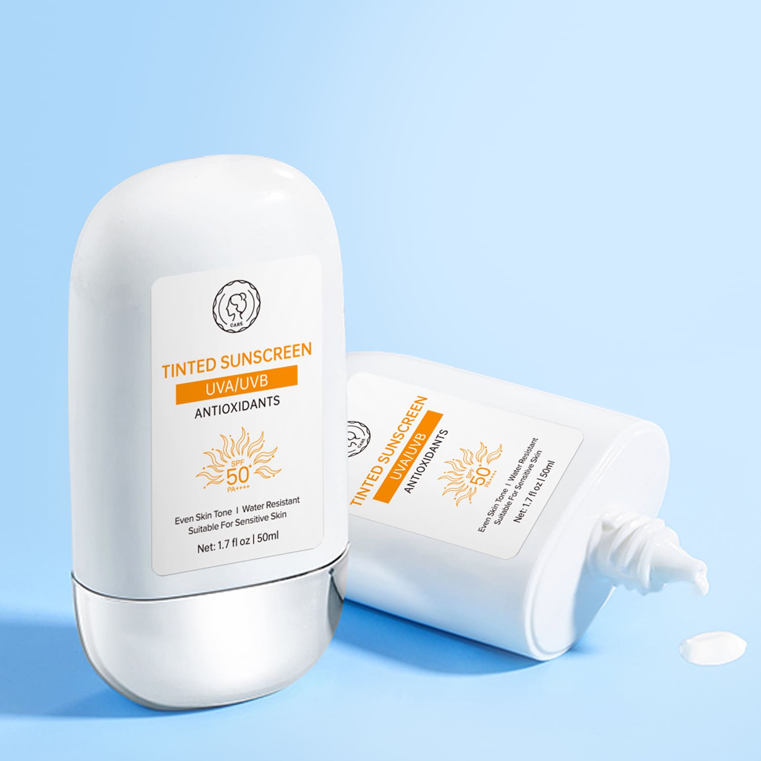 Tinted Sunscreens Against Both UVA and UVB Rays Tinted Sunscreens Against Both UVA and UVB Rays