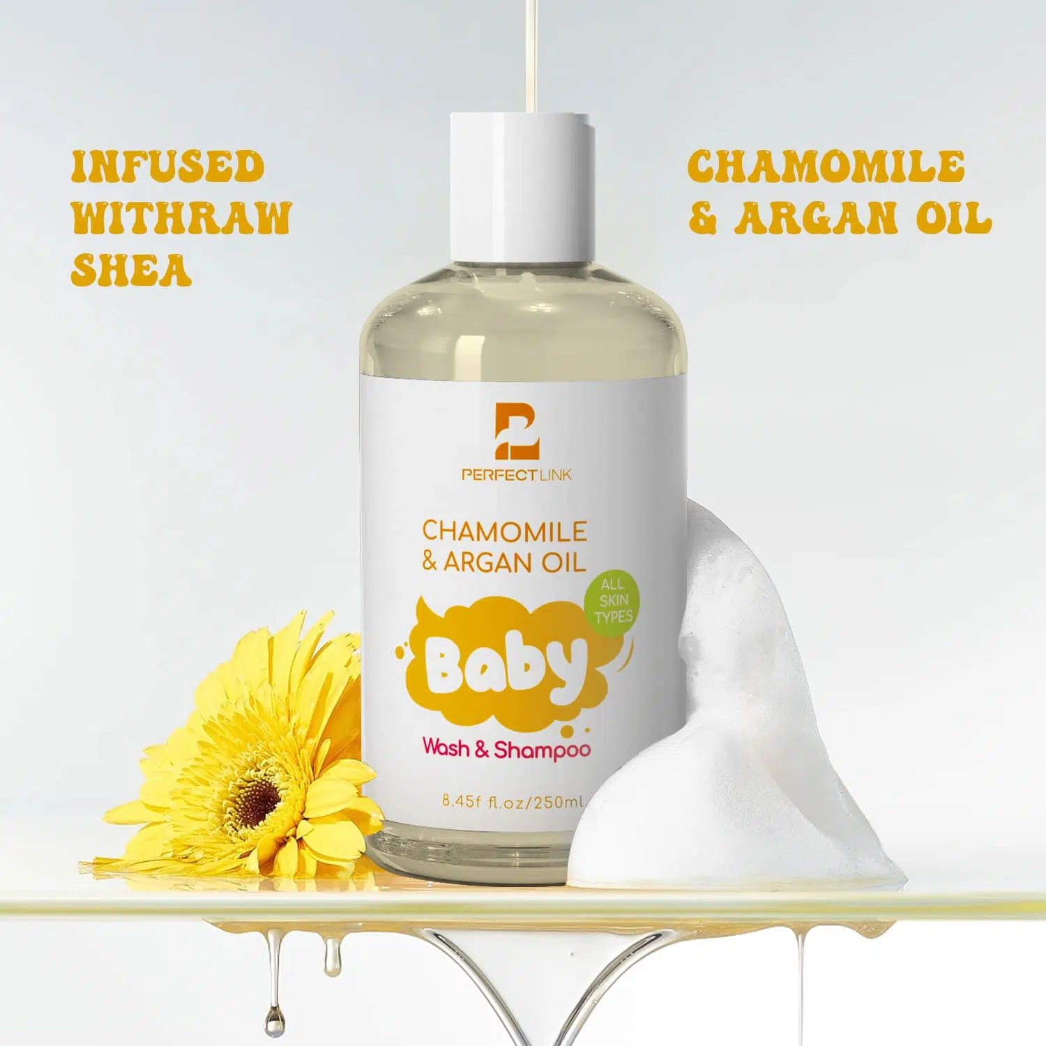 Baby Wash & Shampoo Organic,Wholesale and Private Labeling Baby Wash & Shampoo Organic,Wholesale and Private Labeling