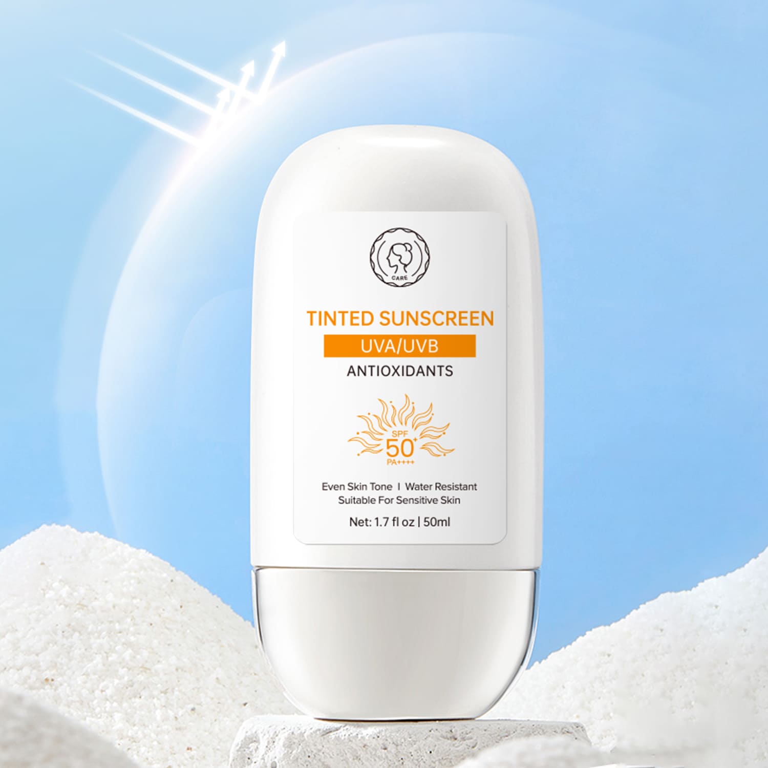 Tinted Sunscreens Against Both UVA and UVB Rays Tinted Sunscreens Against Both UVA and UVB Rays