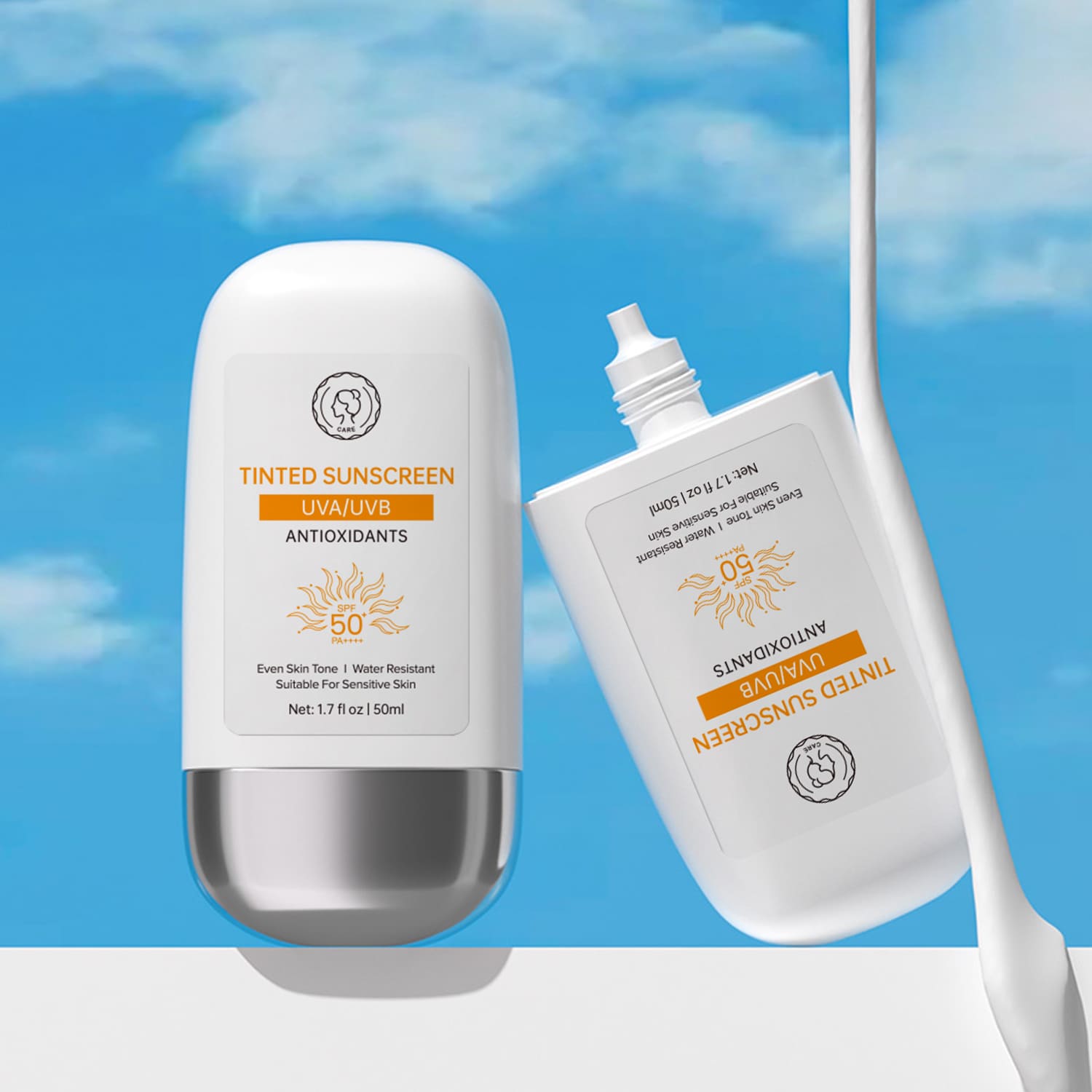 Tinted Sunscreens Against Both UVA and UVB Rays Tinted Sunscreens Against Both UVA and UVB Rays