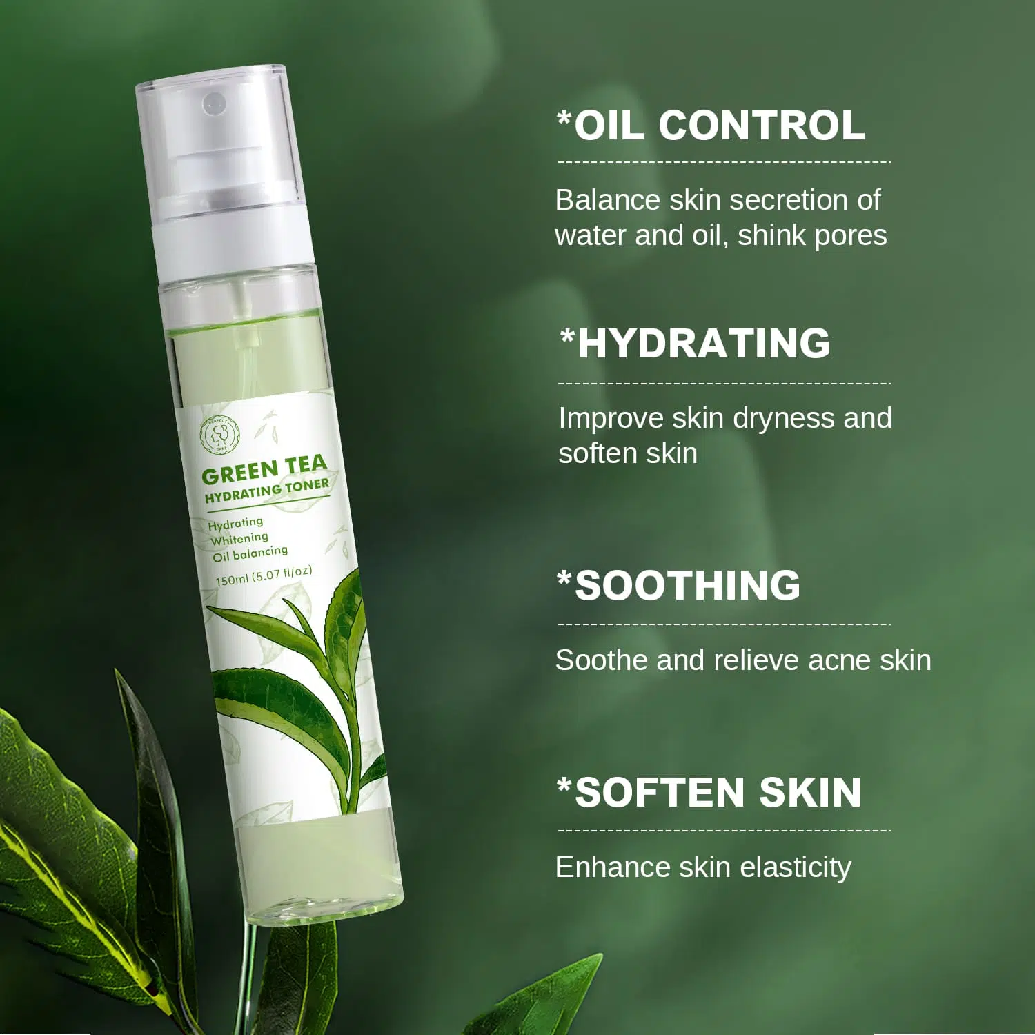 Green Tea Toner | Green Tea Fresh Hydrating Deep Moisturizing Green Tea Toner | Green Tea Fresh Hydrating Deep Moisturizing
