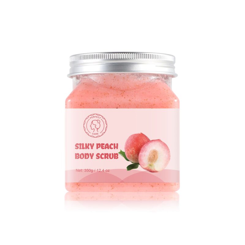Silky Peach Body Scrub,Sugar Body Scrub- Gzperfectlink