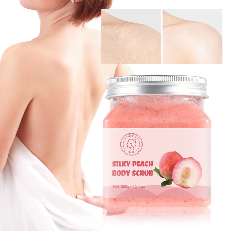 Silky Peach Body Scrub,Sugar Body Scrub- Gzperfectlink Silky Peach Body Scrub,Sugar Body Scrub- Gzperfectlink
