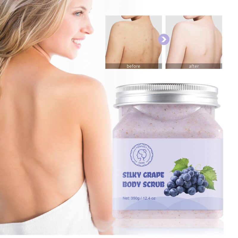 Silky Grape Body Scrub,Sugar Body Scrub-Gzperfectlink Silky Grape Body Scrub,Sugar Body Scrub-Gzperfectlink