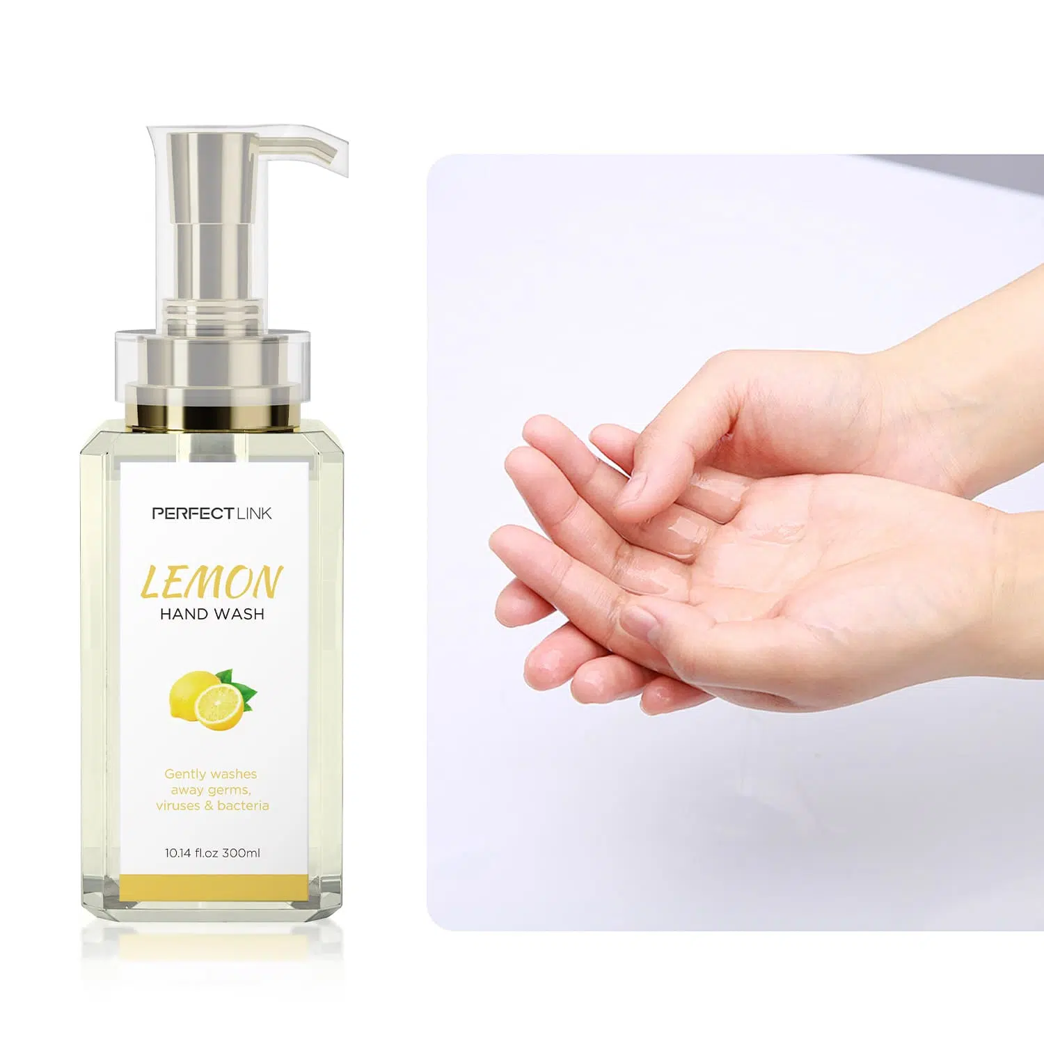 Hand Wash Lemon With Natural Lemon Extracts-Gzperfectlink Hand Wash Lemon With Natural Lemon Extracts-Gzperfectlink