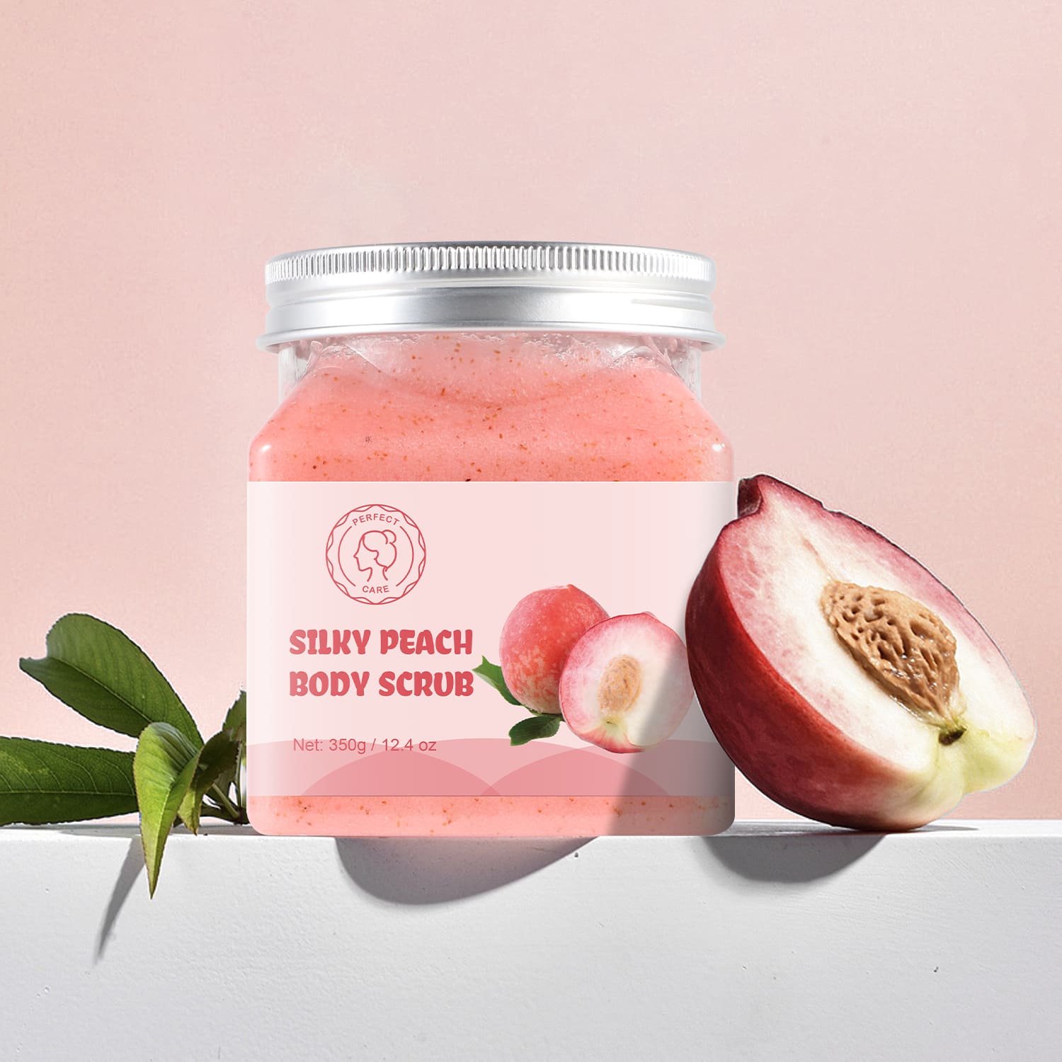 Silky Peach Body Scrub,Sugar Body Scrub- Gzperfectlink Silky Peach Body Scrub,Sugar Body Scrub- Gzperfectlink