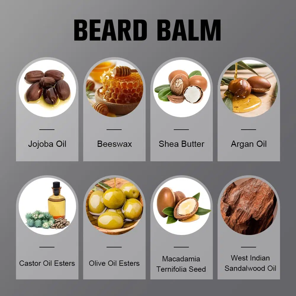 Beard Balms With Sandalwood Oil,Private Labeling-Gzperfectlink Beard Balms With Sandalwood Oil,Private Labeling-Gzperfectlink