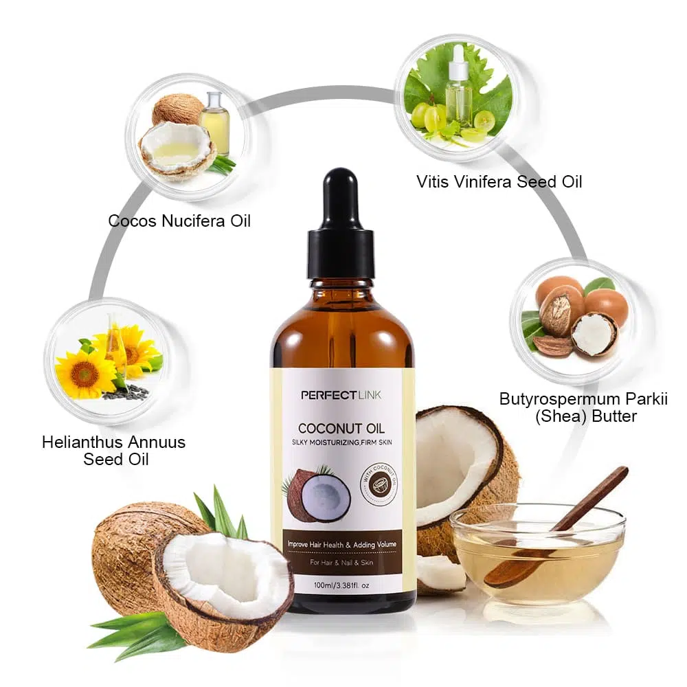 Coconut Hair Oil Hair Treatment,Private Labeling-Gzperfectlink Coconut Hair Oil Hair Treatment,Private Labeling-Gzperfectlink
