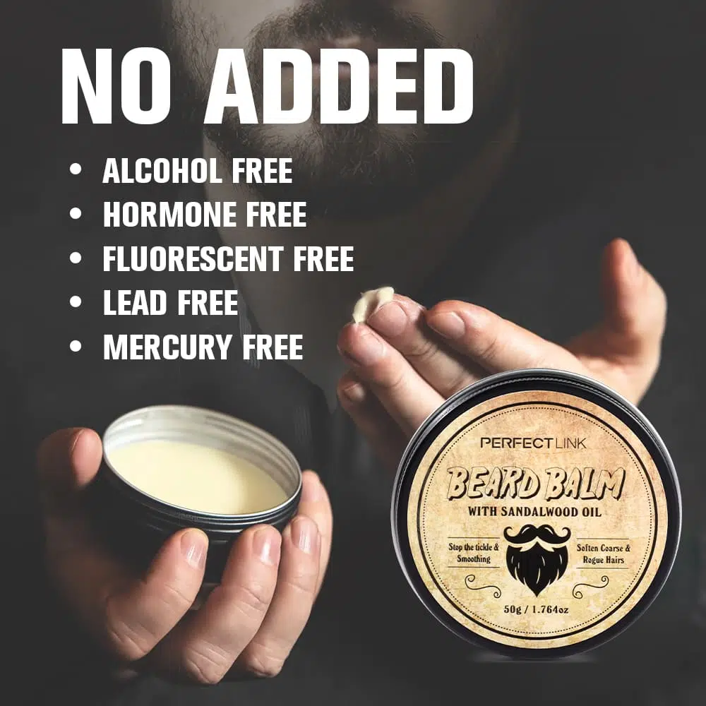Beard Balms With Sandalwood Oil,Private Labeling-Gzperfectlink Beard Balms With Sandalwood Oil,Private Labeling-Gzperfectlink