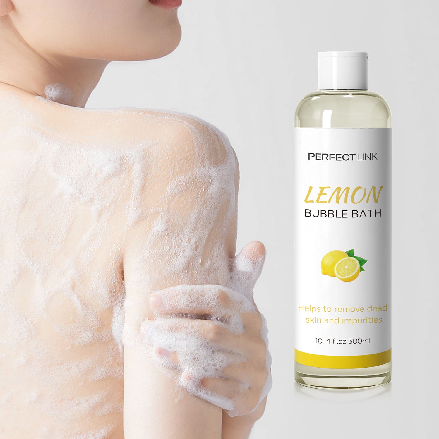 Lemon Bubble Bath,Wholesael And Private Labeling-Gzperfectlink Lemon Bubble Bath,Wholesael And Private Labeling-Gzperfectlink