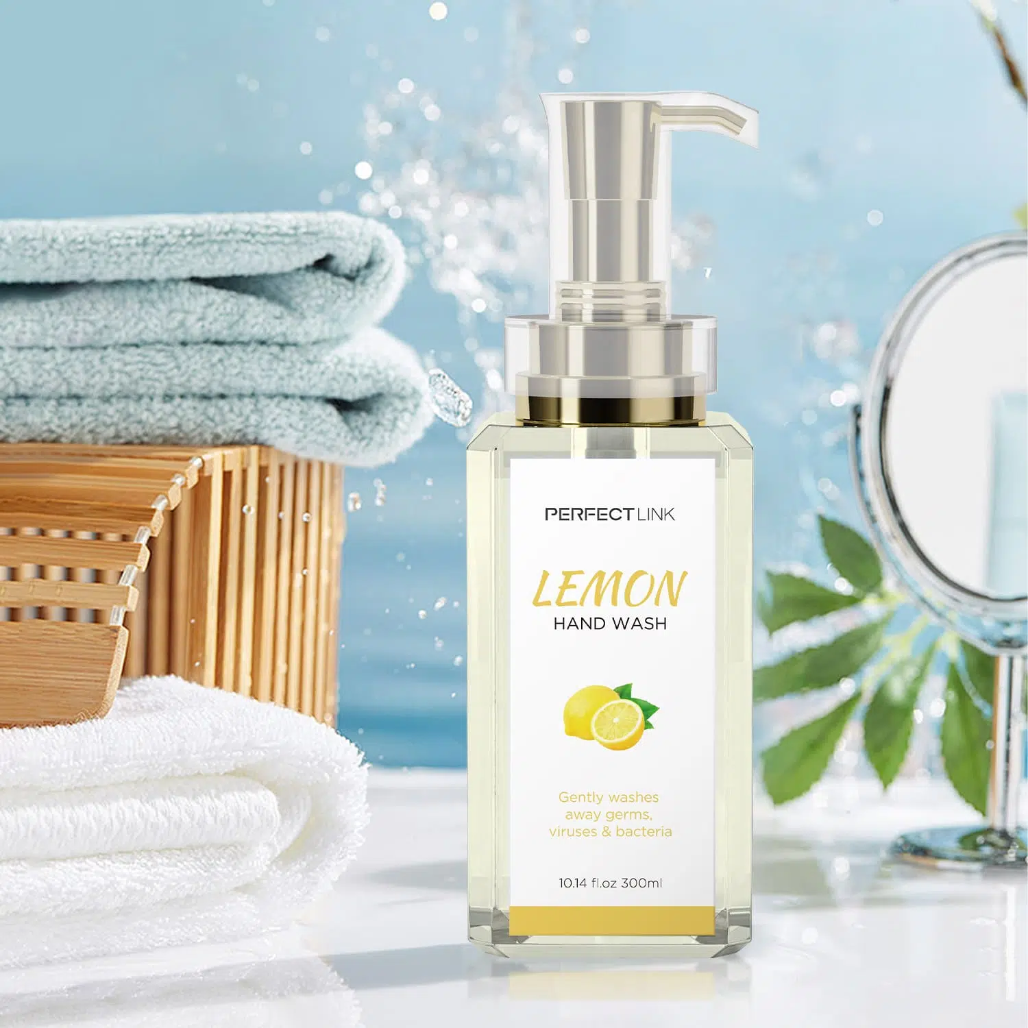 6 Hand Wash Lemon With Natural Lemon Extracts-Gzperfectlink