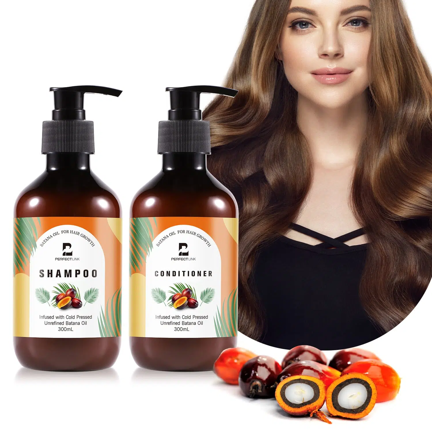 Batana Oil Shampoo And Conditioner Set For Hair- Gzperfectlink Batana Oil Shampoo And Conditioner Set For Hair- Gzperfectlink