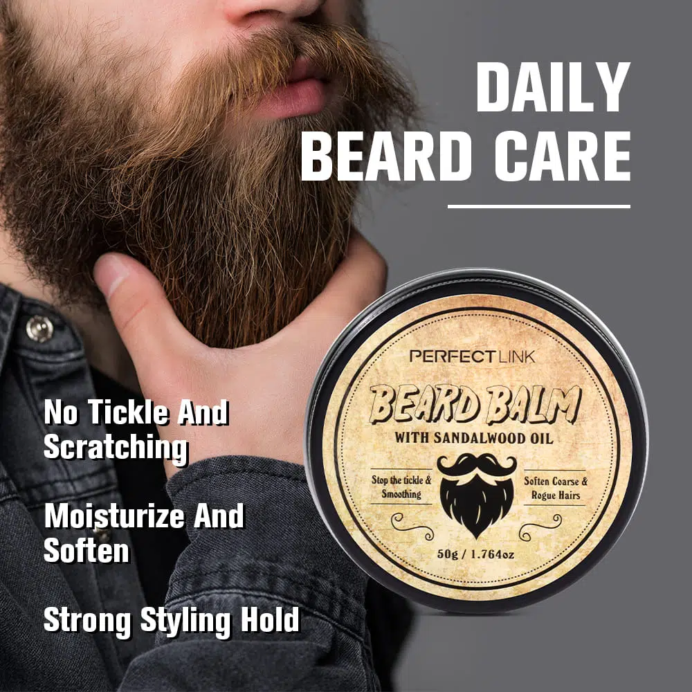 Beard Balms With Sandalwood Oil,Private Labeling-Gzperfectlink Beard Balms With Sandalwood Oil,Private Labeling-Gzperfectlink