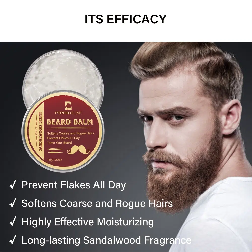 Beard Balm with Sandalwood Scent,Beard Care Manufacturer Beard Balm with Sandalwood Scent,Beard Care Manufacturer