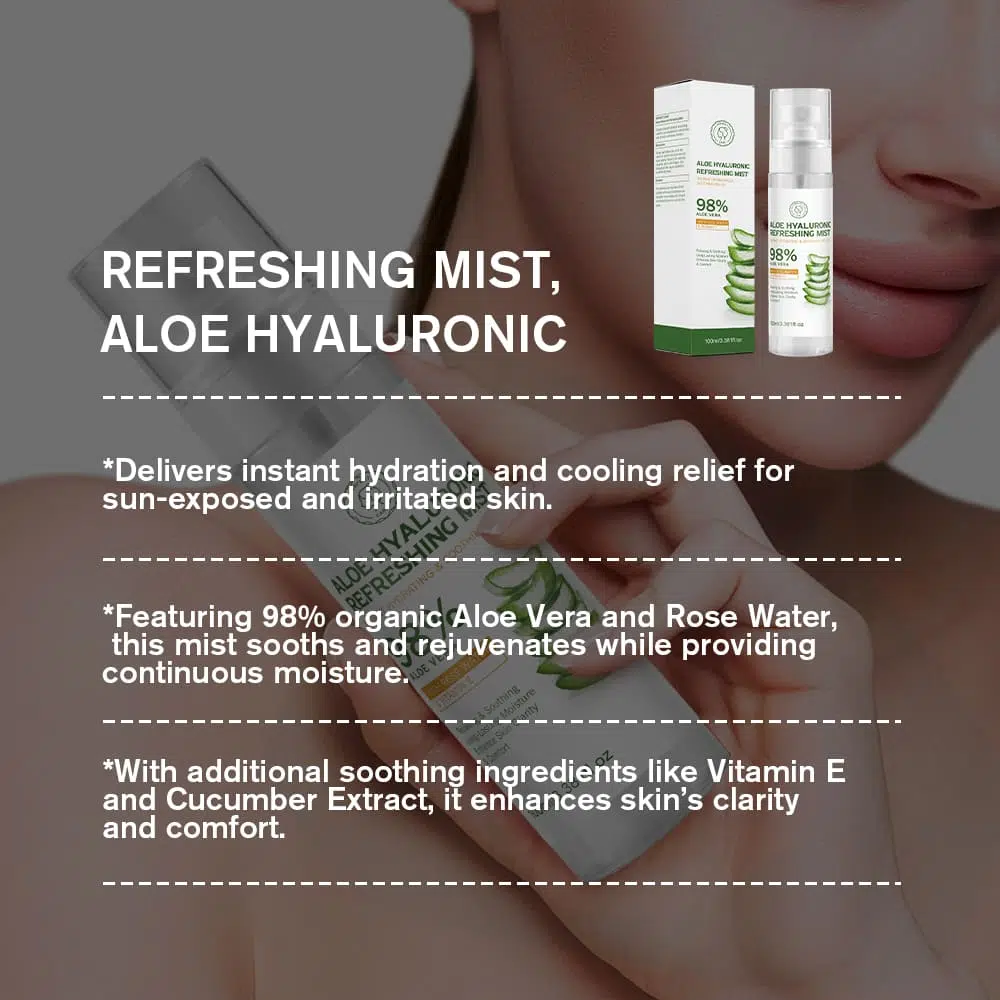 Aloe Vera Hyaluronic Mist,Skincare Products Private Labeling Aloe Vera Hyaluronic Mist,Skincare Products Private Labeling