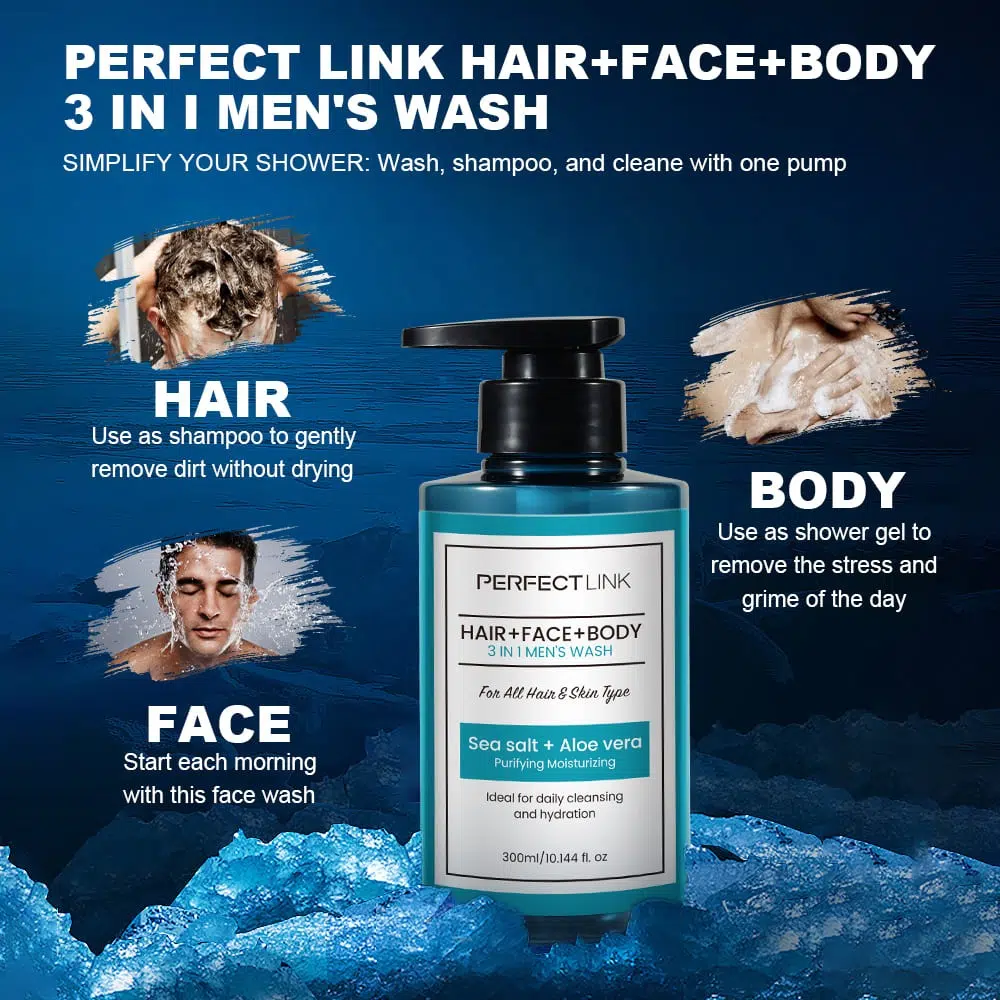 3 in 1 Men's Body Wash,Body Wash Manufacturer-Gzperfectlink 3 in 1 Men's Body Wash,Body Wash Manufacturer-Gzperfectlink