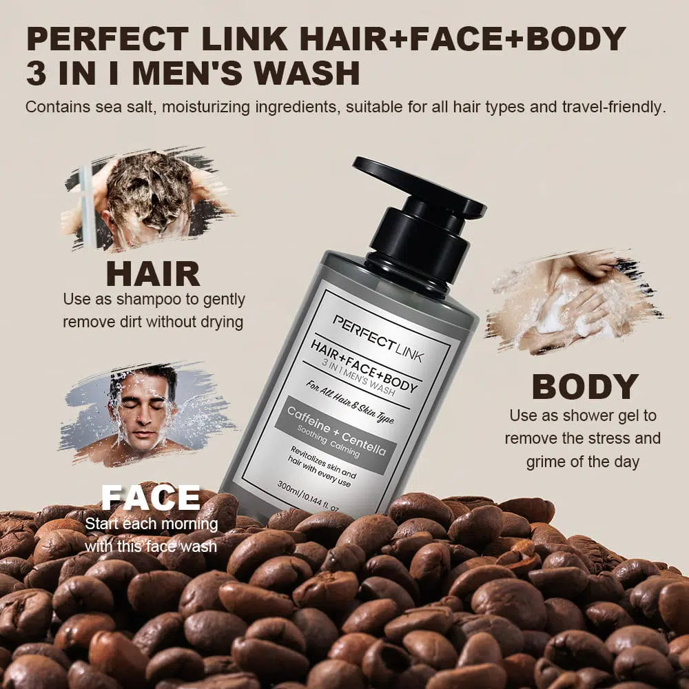 Men's 3 in 1 Wash,Bodywash Manufacturer-Gzperfectlink Men's 3 in 1 Wash,Bodywash Manufacturer-Gzperfectlink