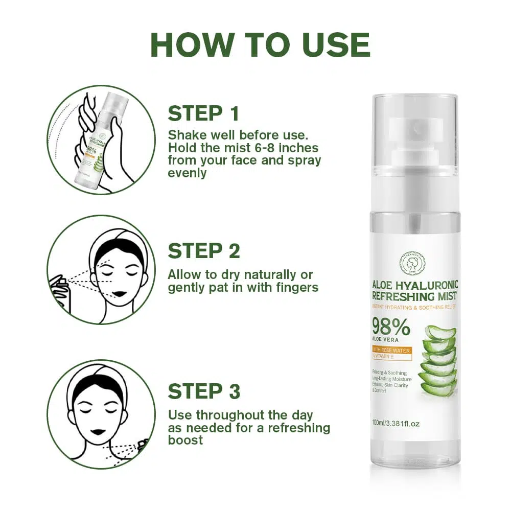 Aloe Vera Hyaluronic Mist,Skincare Products Private Labeling Aloe Vera Hyaluronic Mist,Skincare Products Private Labeling