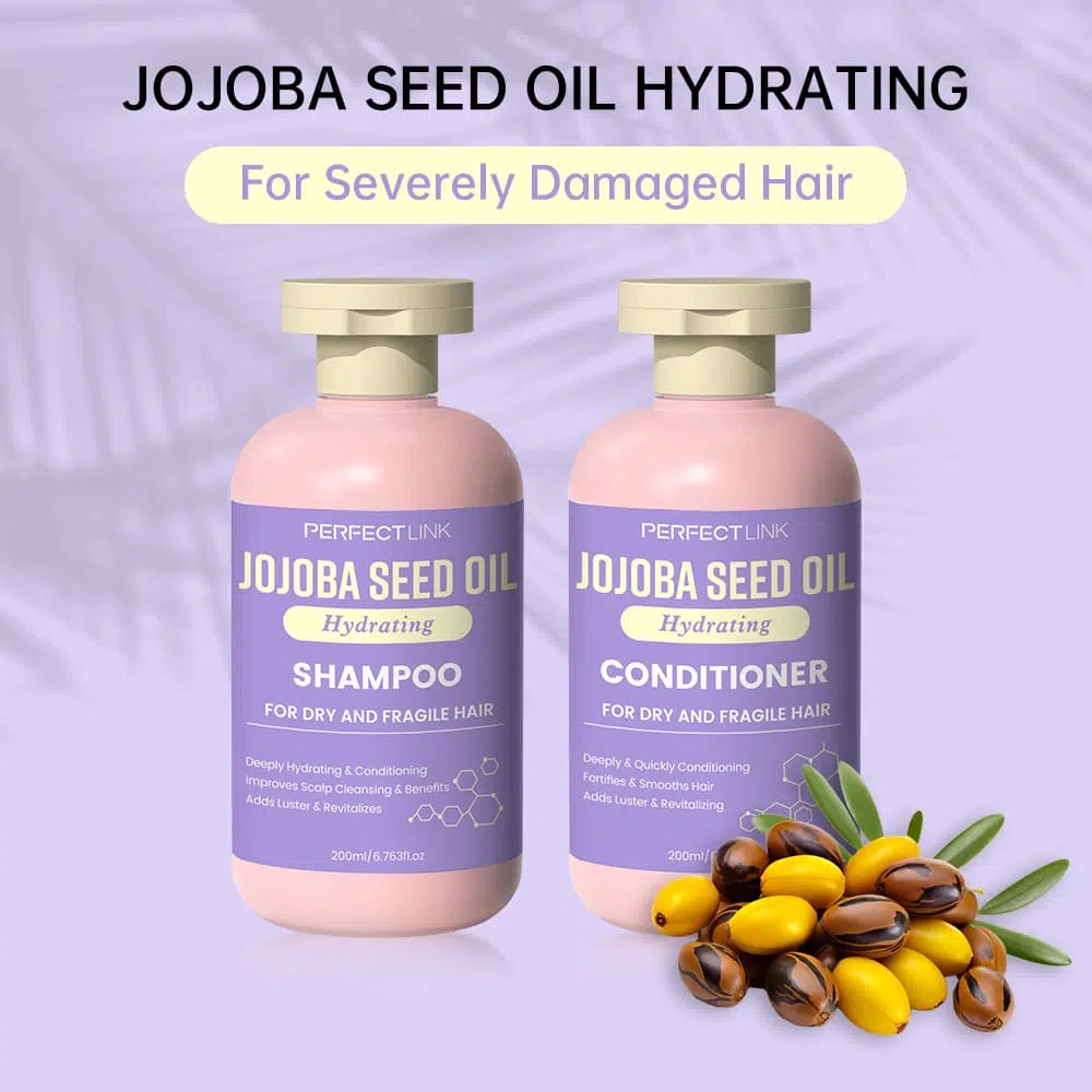 Jojoba Seed Oil Shampoo & Conditioner -Gzperfectlink Jojoba Seed Oil Shampoo & Conditioner -Gzperfectlink