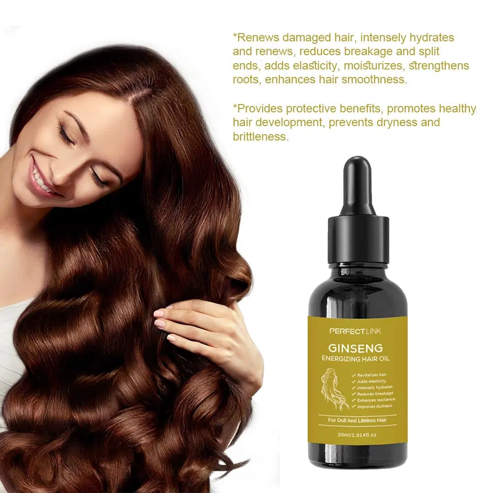 Ginseng Oil for Hair,for Dull And Lifeless Hair-Gzperfectlink Ginseng Oil for Hair,for Dull And Lifeless Hair-Gzperfectlink