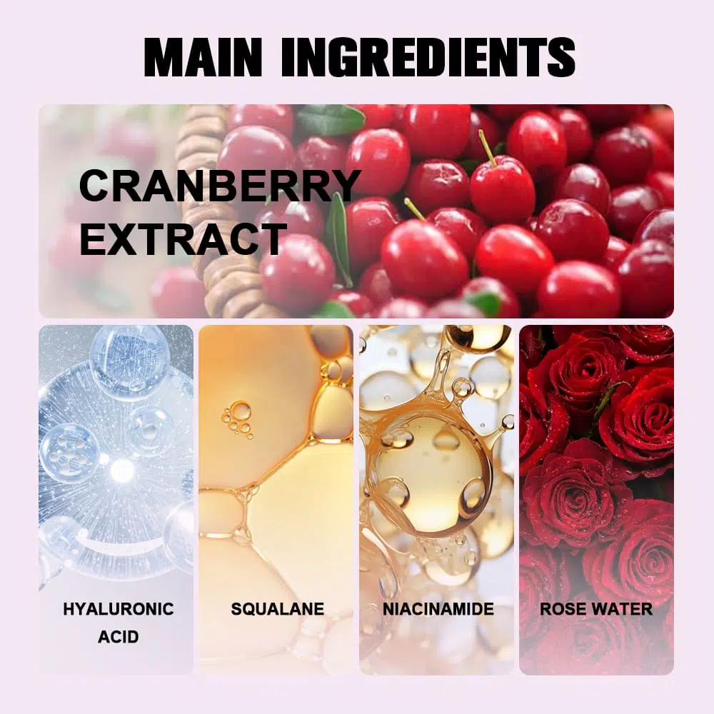 Cranberry Face Cream,Face Cream Private Label Cranberry Face Cream,Face Cream Private Label