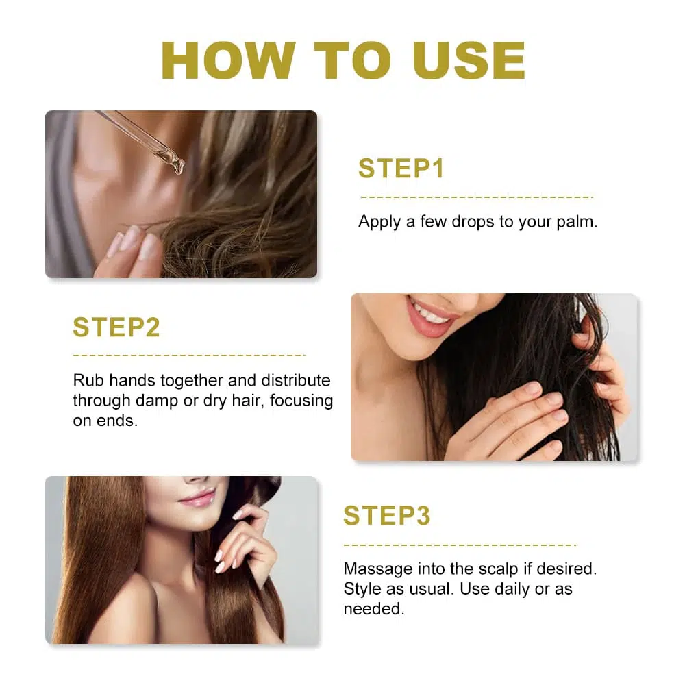 7 Ginseng Oil for Hair,for Dull And Lifeless Hair-Gzperfectlink