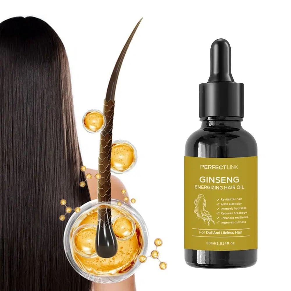 Ginseng Oil for Hair,for Dull And Lifeless Hair-Gzperfectlink Ginseng Oil for Hair,for Dull And Lifeless Hair-Gzperfectlink