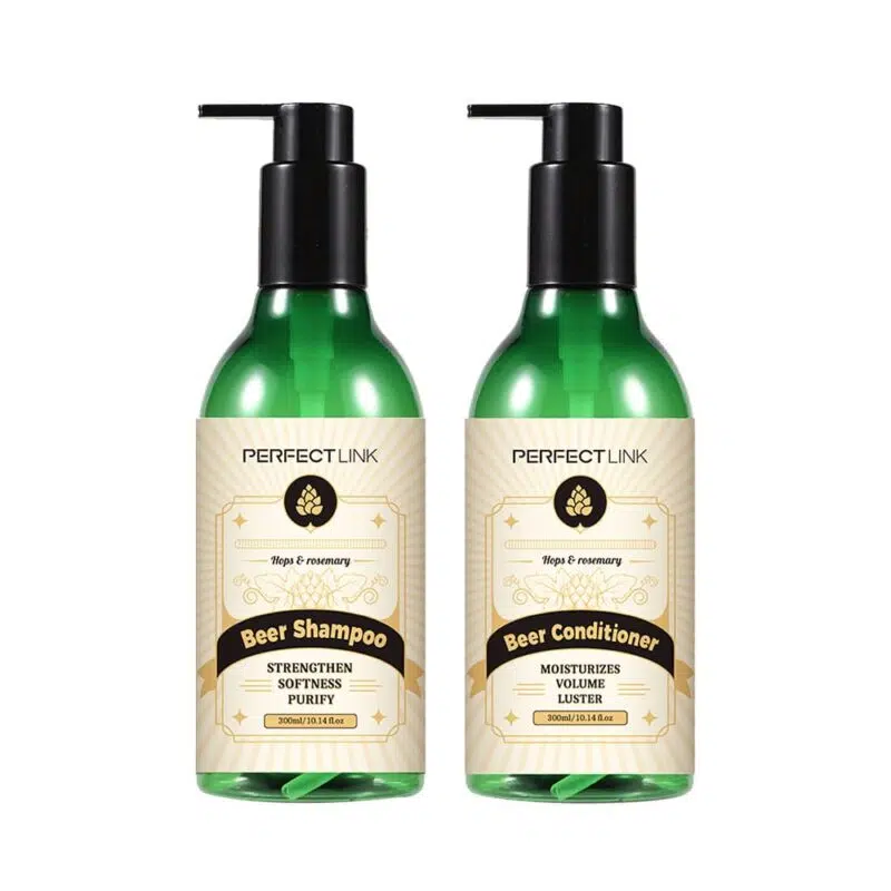 Beer Shampoo and Conditioner,Private Label Hair Care Set