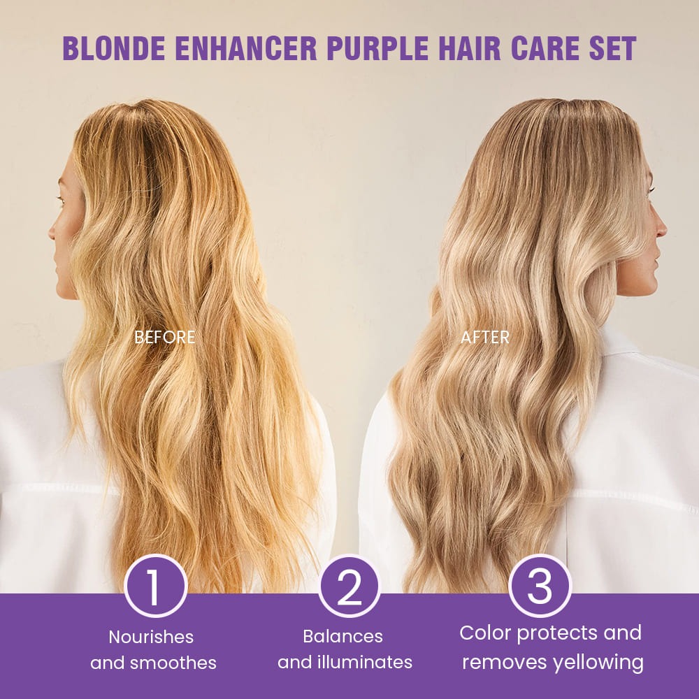 Purple Shampoo and Conditioner,Private Label Hair Care Set Purple Shampoo and Conditioner,Private Label Hair Care Set