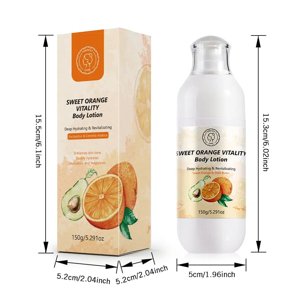 Vitality Body Lotion with Orange & Shea Butter -Gzperfectlink Vitality Body Lotion with Orange & Shea Butter -Gzperfectlink