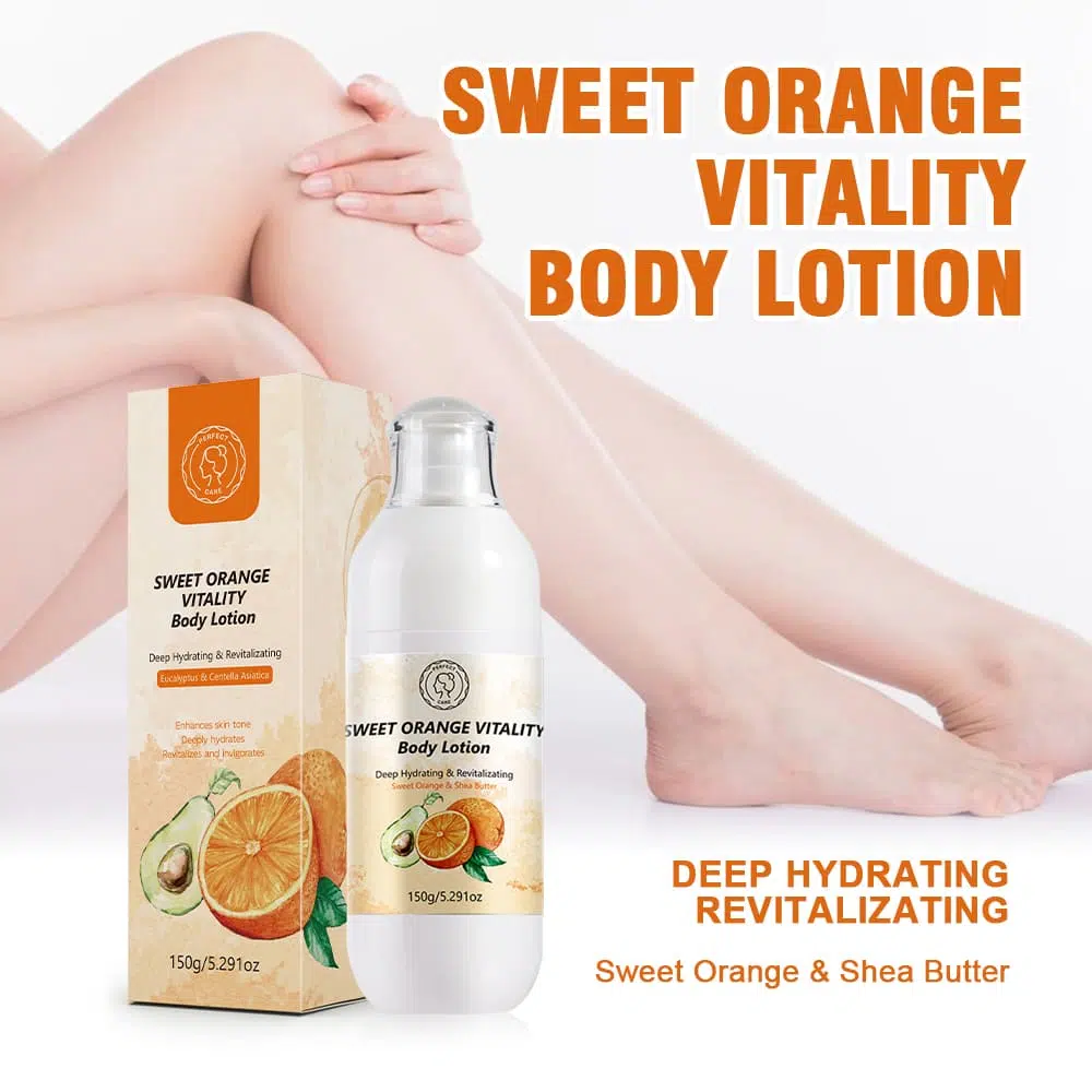 Vitality Body Lotion with Orange & Shea Butter -Gzperfectlink Vitality Body Lotion with Orange & Shea Butter -Gzperfectlink
