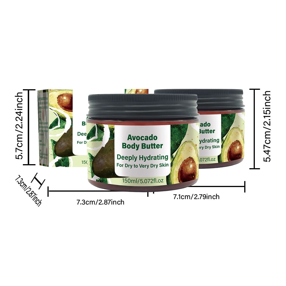 Avocado Body Butter | Body Care Products Private Label Avocado Body Butter | Body Care Products Private Label