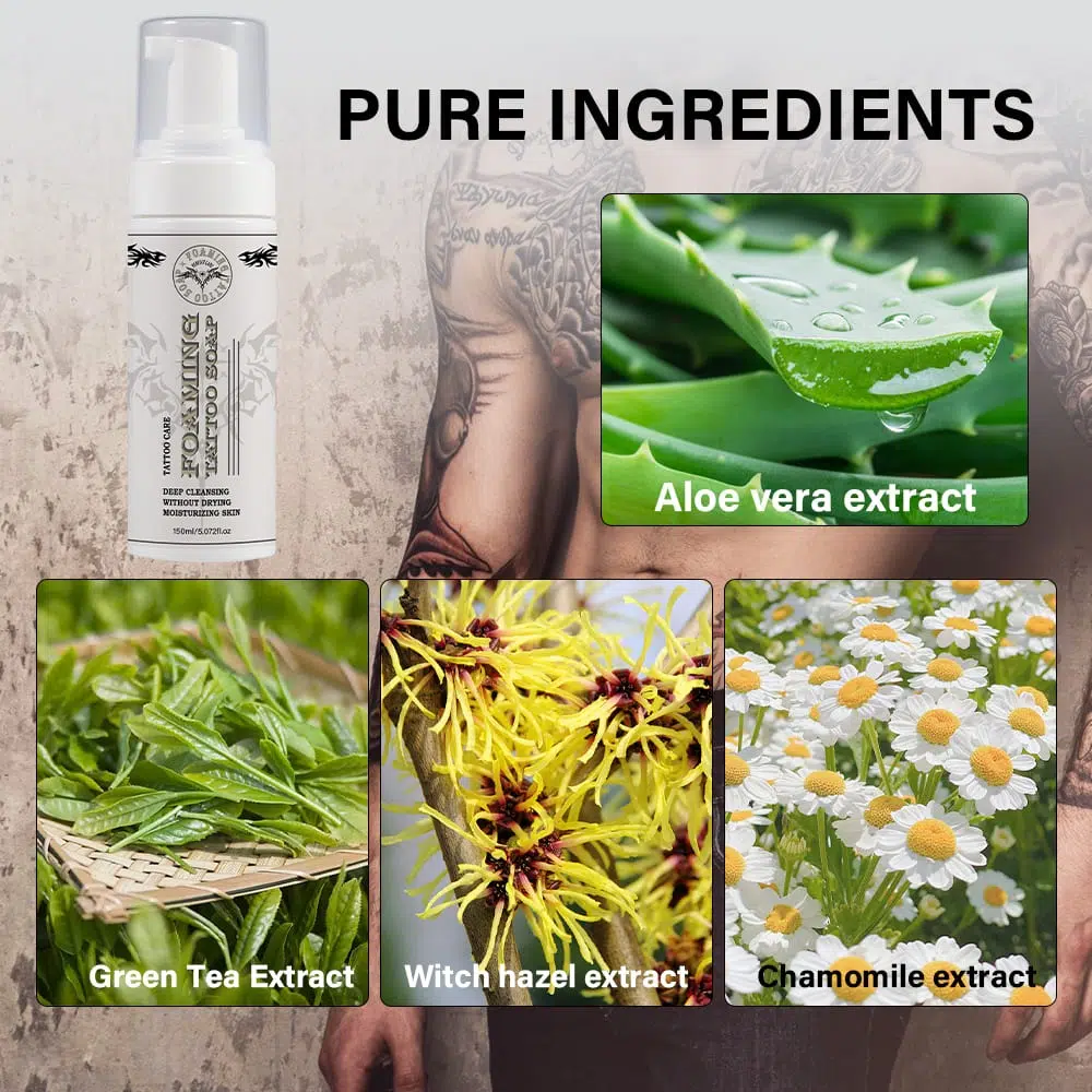 Tattoo Soap Cleanses & Soothes Skincare,Private Label Bodycare Tattoo Soap Cleanses & Soothes Skincare,Private Label Bodycare