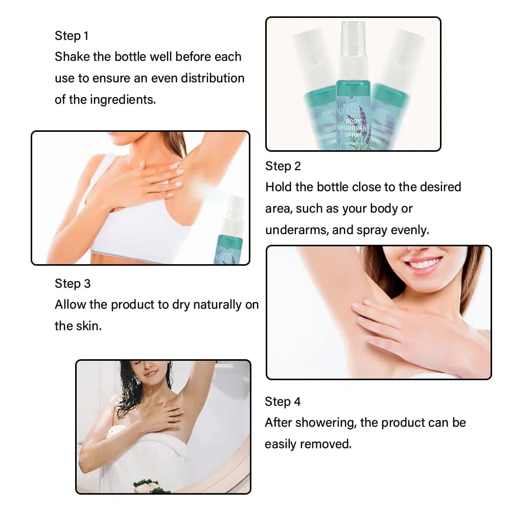 Deodorant Body Spray,Private Label Body Care Products