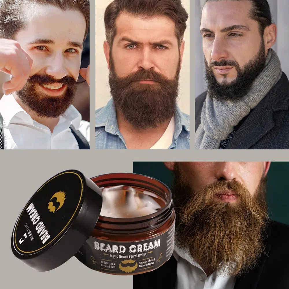 Beard Cream,Mens Grooming Beard Shaping Cream-Perfectlink Beard Cream,Mens Grooming Beard Shaping Cream-Perfectlink