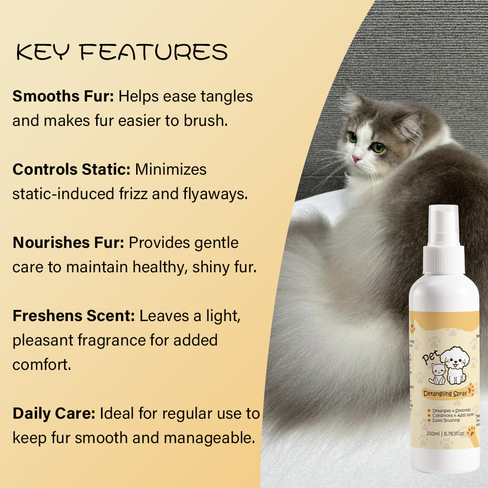 Pet Detangling Spray For Dogs And Cats,Haircare Manufacturer Pet Detangling Spray For Dogs And Cats,Haircare Manufacturer