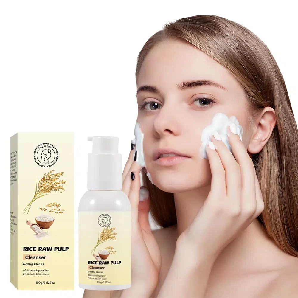 Rice Raw Pulp Cleanser – Natural Hydration and Exfoliation Rice Raw Pulp Cleanser