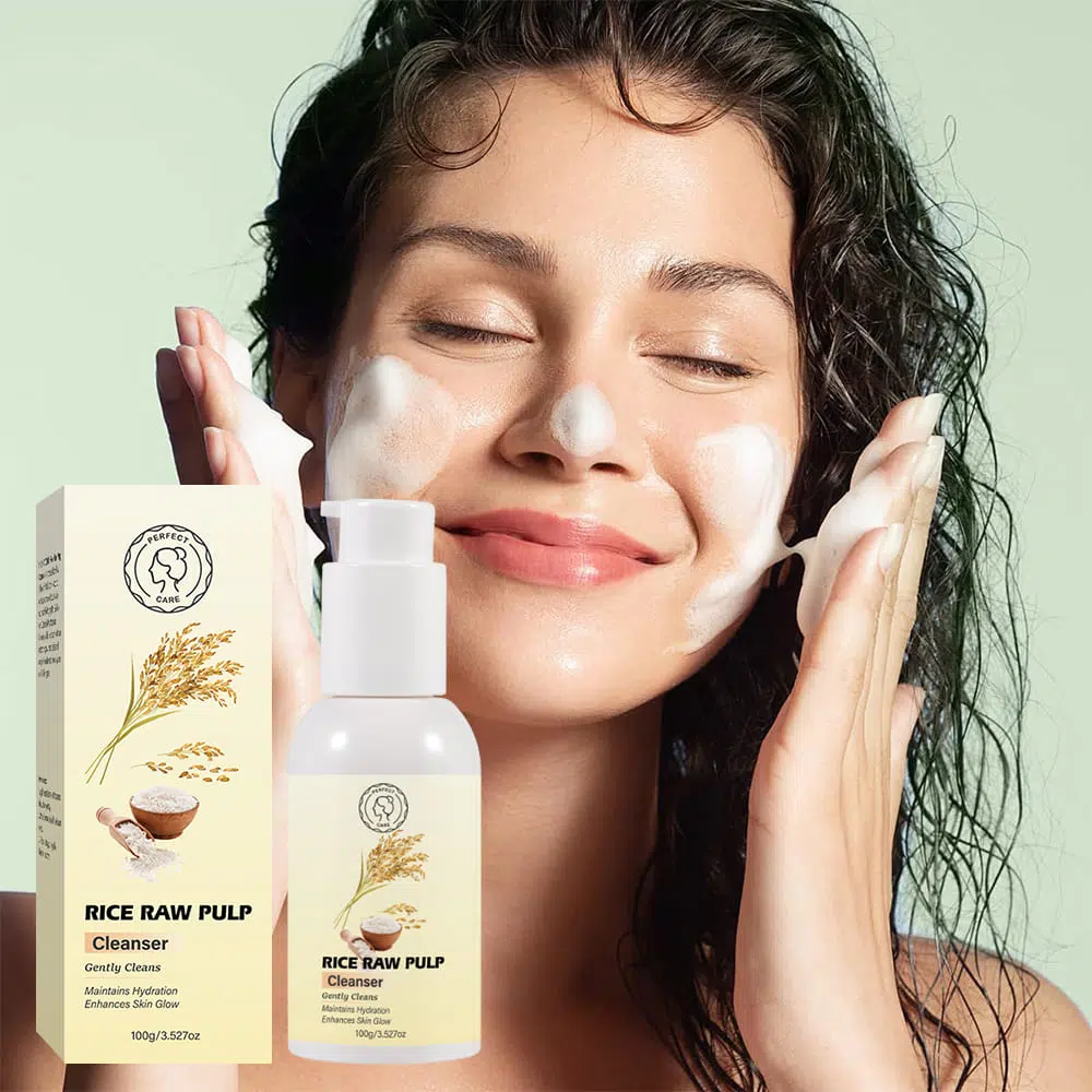 Rice Raw Pulp Cleanser – Natural Hydration and Exfoliation Rice Raw Pulp Cleanser