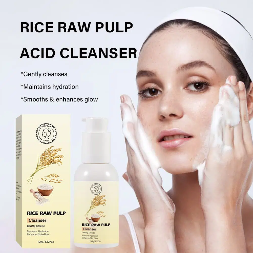 Rice Raw Pulp Cleanser – Natural Hydration and Exfoliation