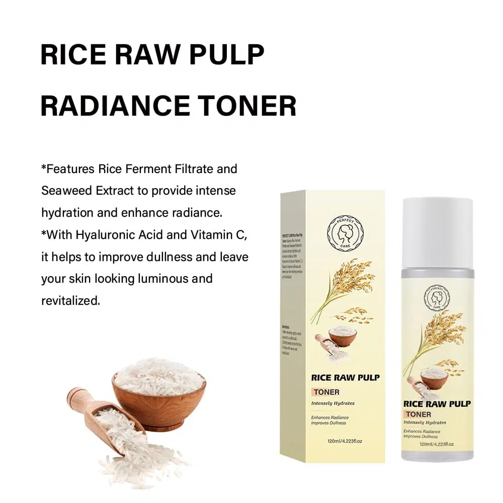 Rice Raw Pulp Toner –Nourishing, Soothing, Skincare Bulk Order