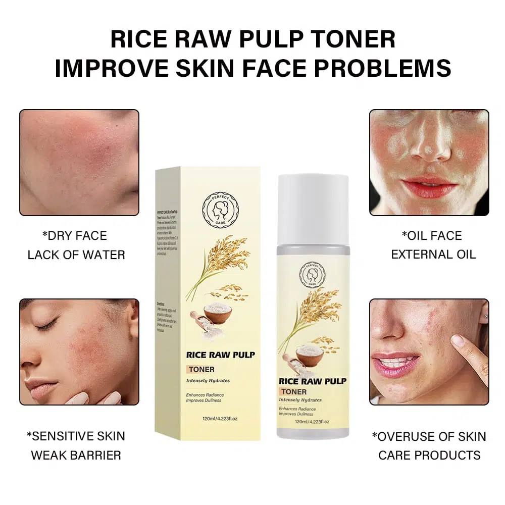Rice Raw Pulp Toner –Nourishing, Soothing, Skincare Bulk Order
