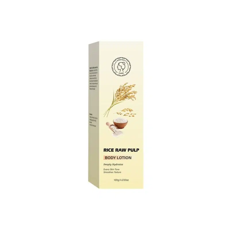 Rice Raw Pulp Body Lotion – Nourish, Smooth, OEM Skincare Rice Raw Pulp Body Lotion