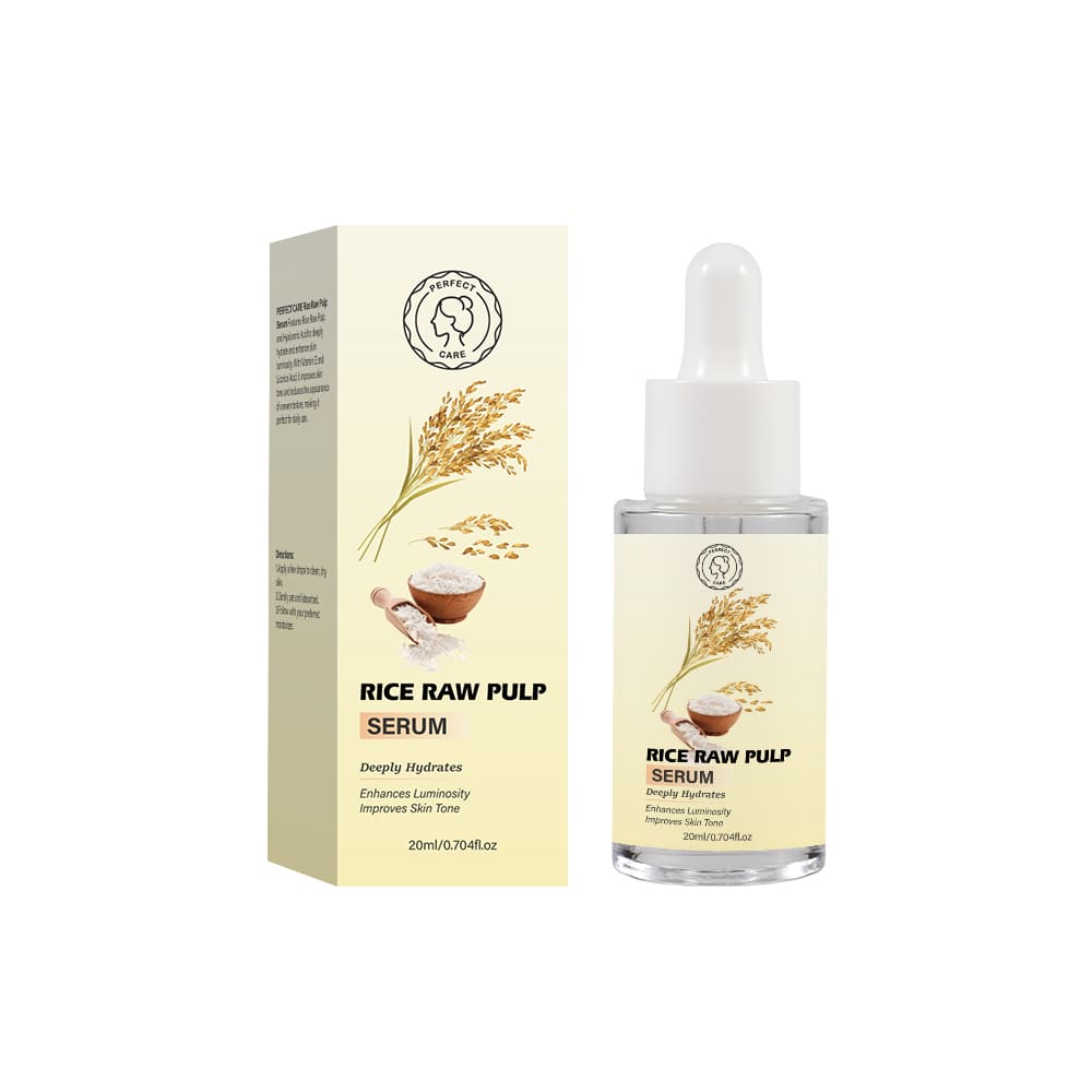 Rice Raw Pulp Serum – Gentle, Effective Skincare,Private Label perfectcare Rice Raw Pulp Serum